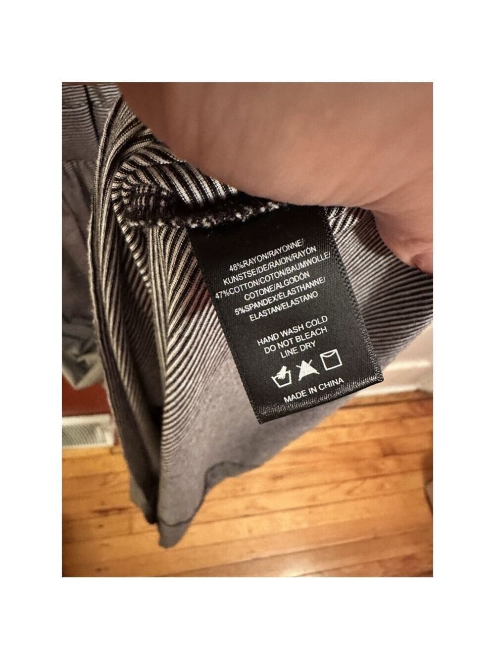 Anthropologie Sunday in Brooklyn Long Sleeve Striped Knit Maxi Dress Small - Picture 7 of 8